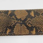 Michael Kors  genuine leather wallet clutch honey brown Photo 4