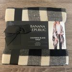 Cashmere Blend Beige Plaid Wrap - Luxurious Fall Fashion Photo 0