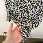 Princess Polly  | Black Ditsy Floral Halter Dress Size 6 Photo 3