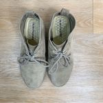 Hush Puppies Genuine Leather Women’s Size 7.5 Gray Moyen Booties Photo 7