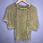 Pilcro Anthropologie  Dolmon Short Sleeve Thermo Waffer (XS) Photo 0