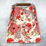 The Limited VTG‎ 90s  Stretch Floral Mini Skirt Women 6 Feminine Mod Delicate Photo 0
