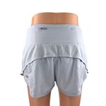 Lululemon Speed Up Womens Blue High Rise Yoga Athletic Running Shorts Size 6 Photo 2