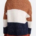 Madewell  S Striped Baxter Tunic Sweater Oversized Alpaca Blend Knit Crewneck Photo 1