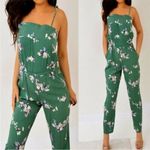 Jaase  Green Floral Pant Jumpsuit small Photo 1
