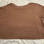 Aerie Brown trendy  sunrise sunset Crop Top  Photo 2
