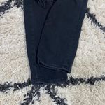 American Eagle Distressed Black Mom Jeans Photo 2