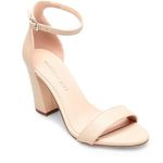 Madden Girl Beella Open Toe Ankle Strap High Heel Sandals - Blush Nude 9 1/2 Photo 0
