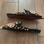 Velvet Semida Fashion Shoes with Rhinestones size 11.5 EU 43 Bling Cherries Black Photo 1