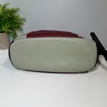 Armani Jeans Colorblock Bucket Shoulder Bag EUC Red Photo 4