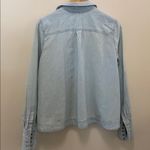 Free People  denim rumi wash top size small Photo 5