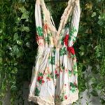In the Beginning Floral Romper Photo 0