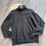 Rachel Parcell NWT‎  heathered gray puff sleeve turtleneck sweater Photo 1