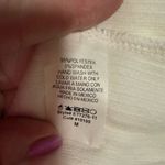 HEIMISH USA White Ribbed Sleeveless Tank Top Size M Photo 5