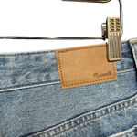 Madewell The Dadjean Destroyed Edition Jeans Dustin Wash Size 27 Photo 12