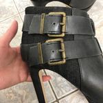 Diesel black booties Melrose Sydnay Buckle Platform Baddie 7.5 Y2K nightclub Photo 4