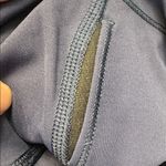 Lululemon  Navy Blue Full Length Leggings Mesh Stripe Size 2 EUC #5924 Photo 5