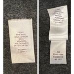 NORDSTROM SIGNATURE Textured Double Face Wool & Cashmere Coat Size XXS Gray Photo 8