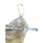 Vintage Baby Doll Dress Yellow Lace Trim Spaghetti Strap Coquette Romantic READ Size undefined Photo 8