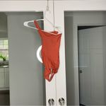 Madewell NWT Jade Swim® Evolve Single-Shoulder One-Piece Swimsuit Terracotta Photo 2