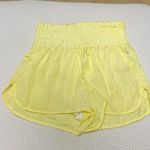 Free People the way home yellow high waisted shorts Photo 0