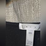 Leith  -long sleeved, scoop neck, side slit black dress, size XXS, NWT Photo 3