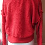 Anthropologie t.la Zuri Sweatshirt/Sweater, Worn Once Red Size L Photo 8