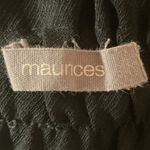 Maurice's High Rise Elastic Waist Pockets Tie Front Straight Leg Pants Sz Medium Photo 4