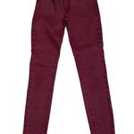 Buffalo David Bitton  Hope Skinny BL14409 Jeans Size 26 Burgundy Photo 3