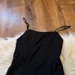 & Other Stories & OTHER STORIES Strappy Square Neck Mini Dress In Black Photo 5