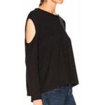 Rag and Bone Cold Shoulder Top Black M Photo 9