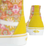 Vans Floral Yellow and Orange Sneakers UNISEX MEN 5.5 WOMEN 7 Photo 7