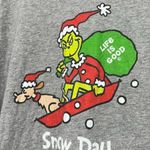 Life is Good Women's Grinch and Max Snow Day Crusher Tee Christmas size large Photo 5