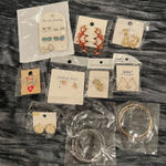 Boutique 10 Piece Statement Earrings Set Photo 0