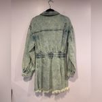 We The Free Free People chain of command denim‎ mini dress Photo 4