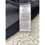 Madewell Womens Short Puff Sleeve Crew Neck Boxy Sweatshirt Tee Navy Blue XS Photo 10