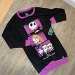 Disney NWT  NIGHTMARE BEFORE CHRISTMAS Halloween Sweater Dress Tunic Top Women XS Photo 2