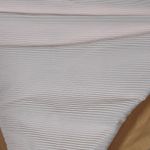 J.Crew  NWT Ribbed High Rise Cheeky Swim Bottom Pale Pink Size Small Photo 3