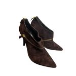 Nine West  Women's Shoes High Heel brown Suede Pumps Size 8m Photo 10