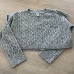 Urban Outfitters Cropped Gray Sweater  Photo 0