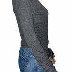 Sky And Sparrow  Ruched Tie Cropped Tee Photo 1