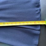 Eliza J . Women's Navy Blue Fit & Flare Dress Sz 0 Exposed Zipper Short Sleeve Photo 2