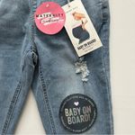 Gemma Rae Women’s Maternity Midi Short Ankle Jeans Size S Blue Photo 4