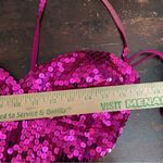 Adrianna Papell Vintage Sequin Pink Long Sweetheart Slip Dress Gown 12 Photo 4