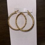 Gold Plated Hoop Earrings 18K Photo 0