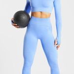 AYBL  Balance V2 Seamless Leggings In Chambray Blue Photo 0