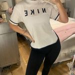 Nike NWOT  white graphic vintage jersey size small! Photo 0