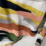 Equipment Camo Print Tie Sleeve 100% Silk Blouse Size L Photo 7