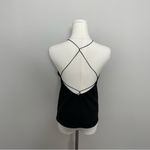Tobi Cami Tank Top Halter Criss Cross Back Strappy Lightweight High Neck Black Photo 2
