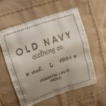 Old Navy 🔥SALE🔥 Tan Khaki Button Front Jacket L Photo 1